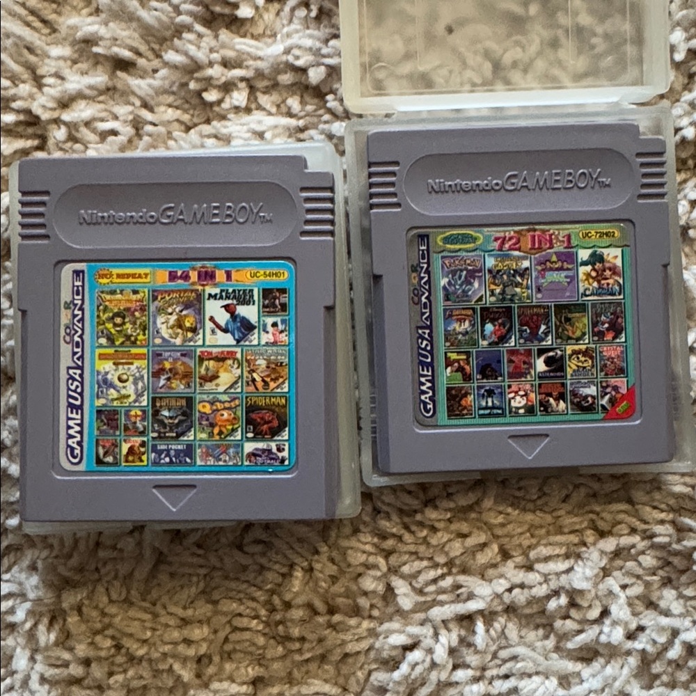 Gameboy Advance Color Video Game